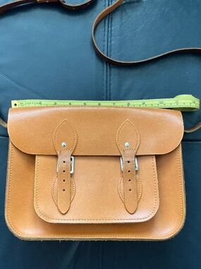 11-inch Classic Leather Satchel from the Leather Satchel Company. From the UK